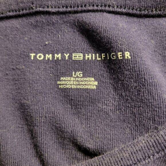 Tommy Hilfiger Women's Top short Sleeve large pre-owned - Picture 3 of 5